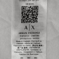 Armani Exchange оригинална тениска L памучна фланелка, снимка 6 - Тениски - 43409191