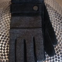 Мъжки ръкавици Естествена кожа и текстил Фрумоас, снимка 2 - Ръкавици - 43800145