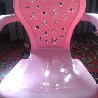 Дет.пластмасово столче+ топка, снимка 3 - Столчета за хранене - 43882494