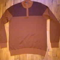 Пуловер Андрюс нов 50% вълна размер М на половин цена, снимка 1 - Пуловери - 43975379