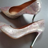 Дамски обувки хамелион естествена кожа , снимка 2 - Дамски елегантни обувки - 28178722