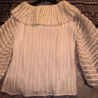 Елегантна блуза , снимка 2 - Блузи с дълъг ръкав и пуловери - 43770472