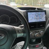 Subaru Forester 2008-2013 - 9'' Навигация Андроид Мултимедия GPS, снимка 2 - Аксесоари и консумативи - 29027522