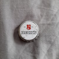 Капачка от бира,пиво Becks, снимка 1 - Колекции - 32711240