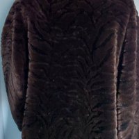 Германско палто с косъм е животински принт / голям размер , снимка 11 - Палта, манта - 43758993