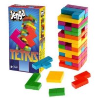 Ограничени бройки! JENGA TETRIS |  Дженга - Тетрис, снимка 2 - Образователни игри - 43773686
