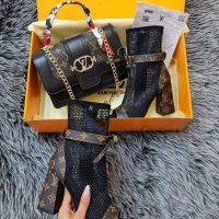 Дамски летни боти и чанта Louis Vuitton код 188, снимка 1 - Дамски боти - 33559459