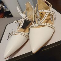 Zara нови обувки,стил Valentino,р35-36, от 60лв, снимка 3 - Дамски елегантни обувки - 37186927