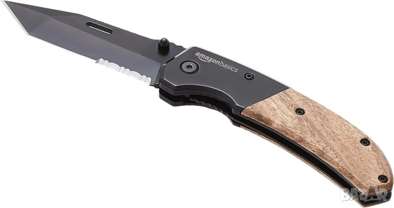 Сгъваем тактически джобен нож Amazon Basics, снимка 1
