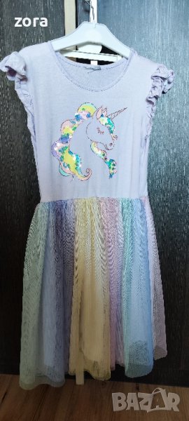 Лятна рокля еднорог , снимка 1