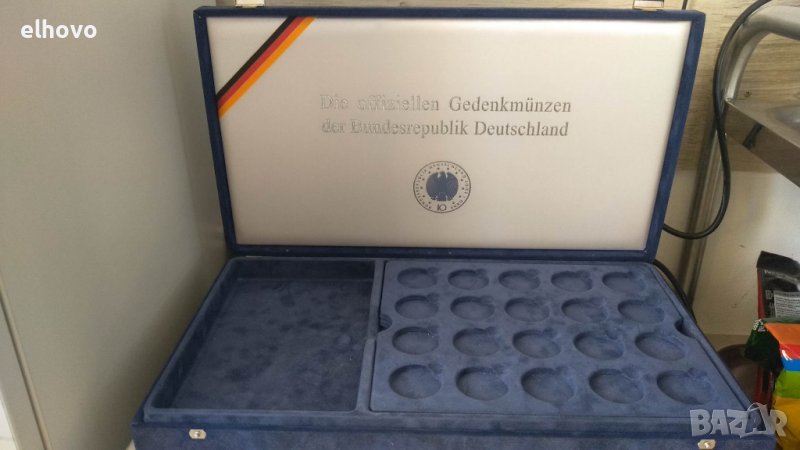 Немска кутия за съхранение на монети -5, снимка 1