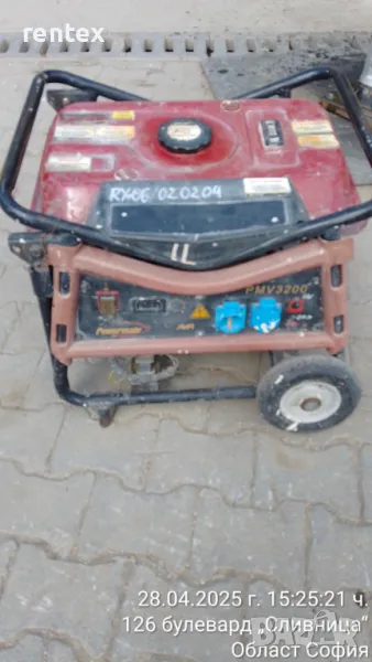Генератор монофазен 3.0 kW Powermate PMV3200 2012, снимка 1