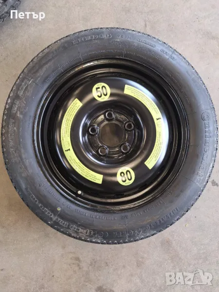 Резервна Гума Патерица за Мерцедес А класа 5х112х66.6-16 цола, снимка 1