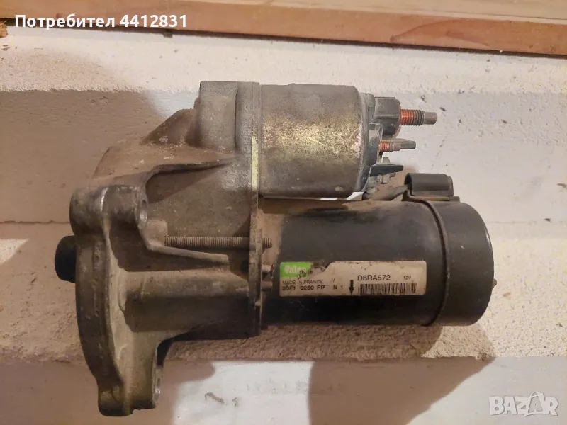 Стартер Пежо 206 1.6 109к / peugeot 206, снимка 1