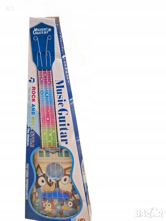 Детска китара Блуи и Бинго Bluey Bingo, снимка 1