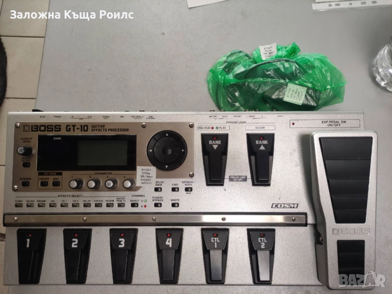 Mултиефект процесор Boss GT-10 Guitar Effects Processor, снимка 1