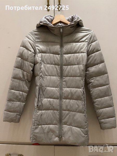 Яке дамско бежово с качулка, снимка 1