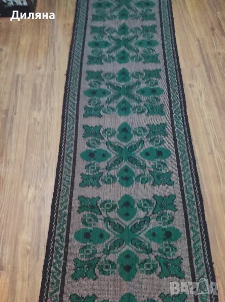 жакардова пътека от соца, снимка 1