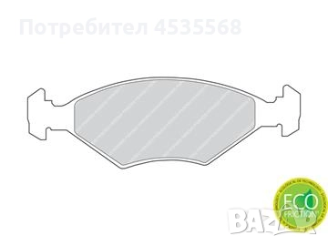 НАКЛАДКИ ПРЕДНИ Fiat Duna,Elba,Premio,Фиат Дуна,Елба,Премио, снимка 1