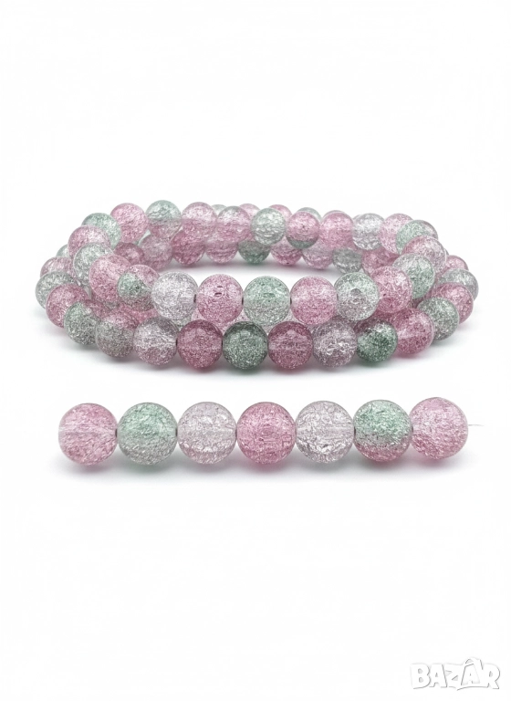 Стъклени Мъниста за Бижута 10мм 8мм 6 мм 4мм J275, снимка 1