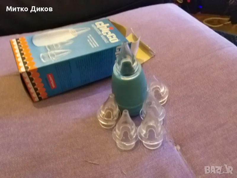 Чико Chicco детски аспиратор за нос нов, снимка 1