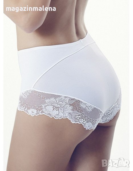 Lormar 2XL бели дамски оформящи бикини с висока талия оформящо бельо Лормар, снимка 1