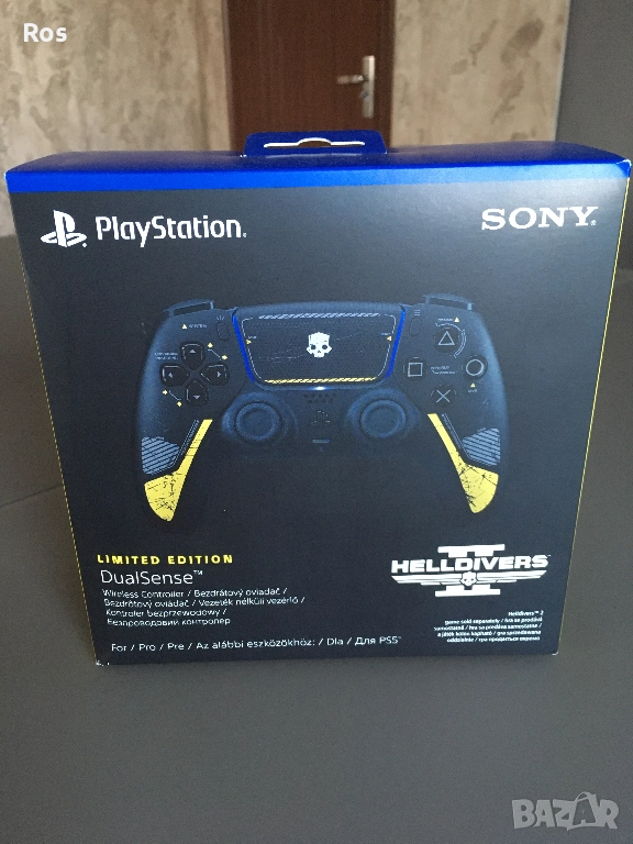 Playstation 5 DualSense -HELLDIVERS 2 Limited Edition , снимка 1