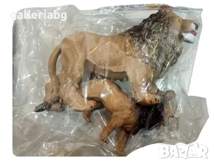 Комплект фигурки с животни лъвове, снимка 1