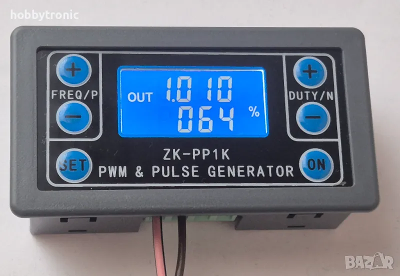 Генератор на правоъгълни импулси, PWM Pulse Generator ZK-PP1K, снимка 1