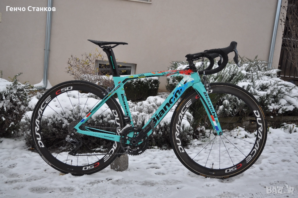Bianchi Oltre XR4-dura ace di2-карбонов шосеен велосипед, снимка 1