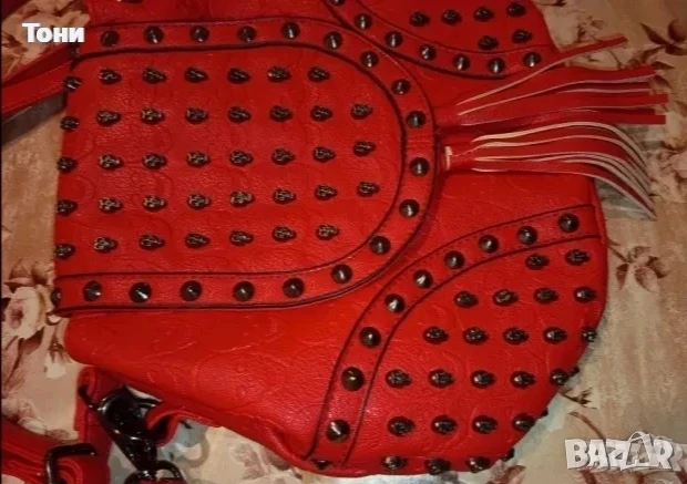 Нова Кожена Дамска Чанта , снимка 1