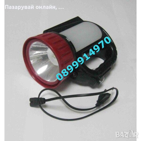 LED фенер преносим с предно и странично светене, 2 лампи х 3W, снимка 1