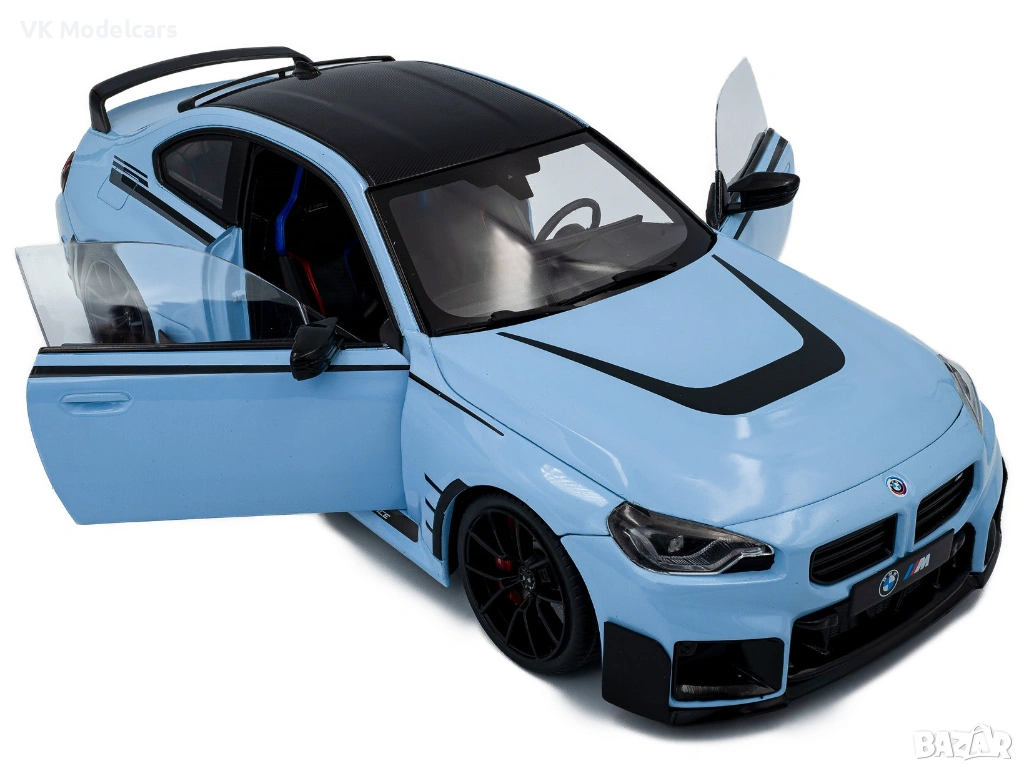 2024 BMW M2 (G87) with performance parts 1:18 Solido, снимка 1