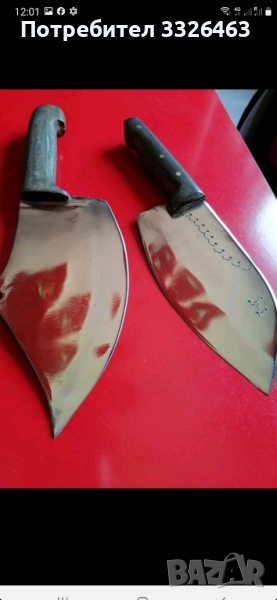 ръчно изработени от ресиорна стомана , снимка 1