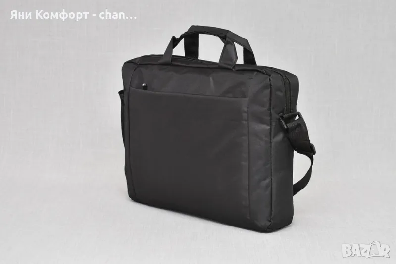 Бизнес чанта с отделение за лаптоп и колан за куфар 40/30/8 за ръчен багаж, снимка 1