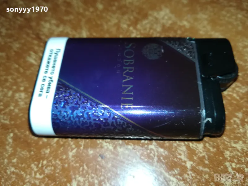 SOBRANIE-BLUE NEW MODEL-ЗАПАЛКА ЗА КОЛЕКЦИЯ 2811241537, снимка 1