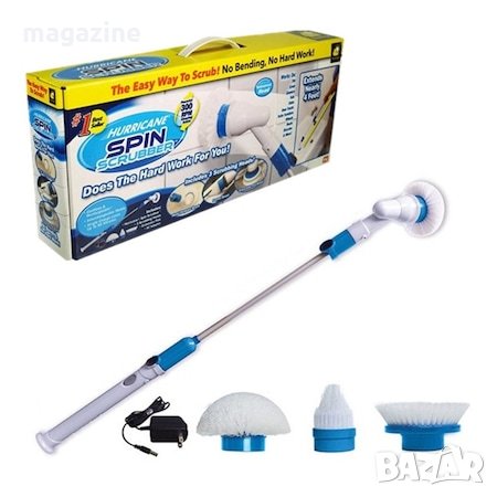 Четка за почистване на баня Spin Scrubber, снимка 1