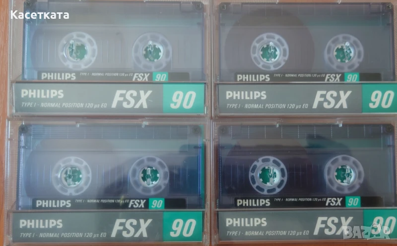 Аудио касети Philips 4 бр., снимка 1