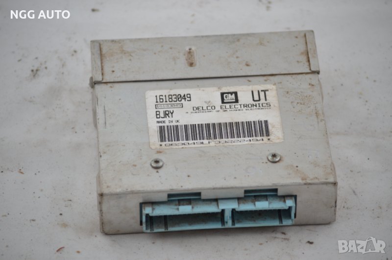 Компютър двигател за Opel Astra F 1.6, GM 16183049, DELCO ELECTRONICS, UT, BJRY, снимка 1
