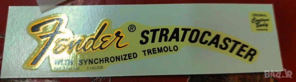 Ваденка Fender Stratocaster 1968/71 (CBS 70's), снимка 1