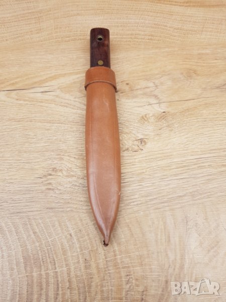 Немски нож с кожена кания , снимка 1