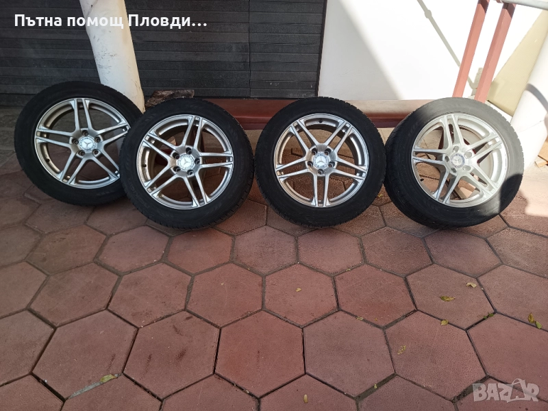 Продавам джанти 17'' 5х112 с гуми , снимка 1
