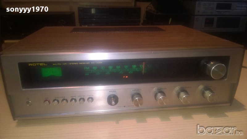 Rotel Rx400a rotel rx-400a-stereo receiver-внос швеицария в Аудиосистеми в гр. Видин ...