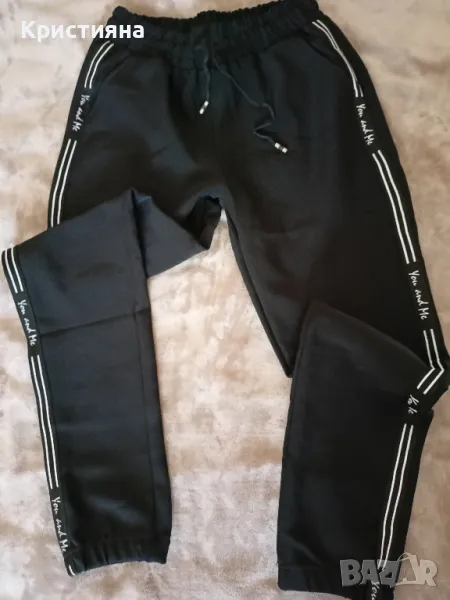 Плътно памучно(с еластан,) долнище.Размер С,М, снимка 1