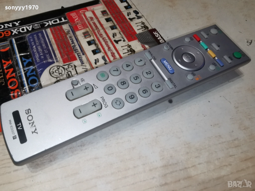 SONY RM-ED007 REMOTE 0901261915, снимка 1