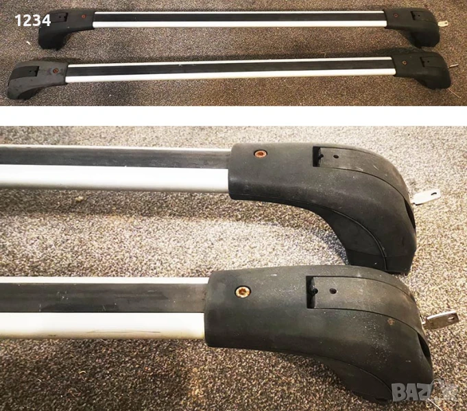 алуминиев багажник за CITREN C4 GRAND PICASSO и PEUGEOT 207 напречни греди , снимка 1