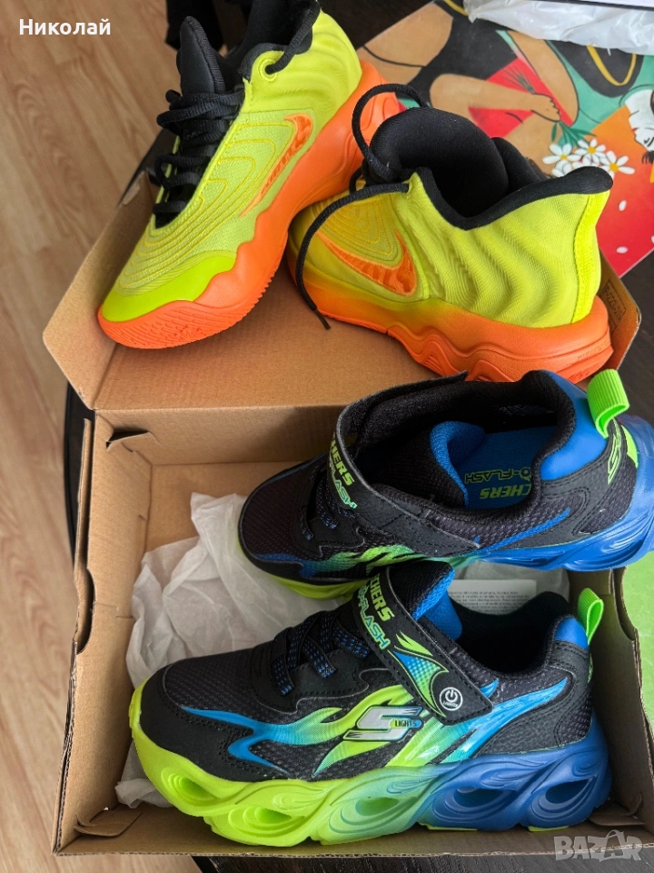 НОВИ Маратонки Scechers и Nike Giannis Immortality 4 "Halloween" 35,5, снимка 1