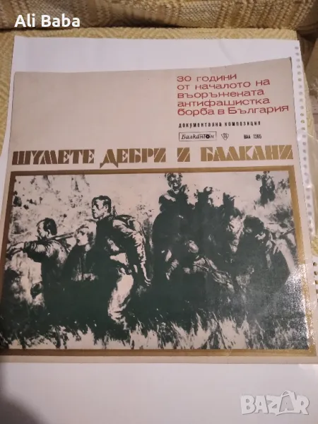 Плоча ВАА 1265 Шумете дебри и Балкани (1941-1944) , снимка 1