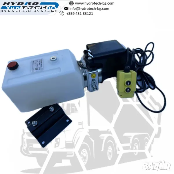 Електрическа помпа за Самосвал (Миниагрегат) 12V, 2kW, 8L, снимка 1