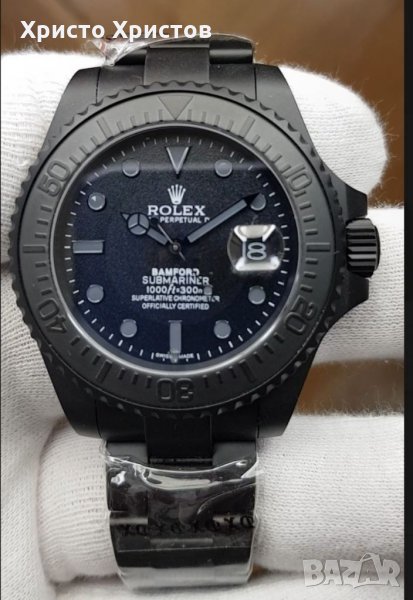 Мъжки луксозен часовник Rolex Bamford Submariner, снимка 1